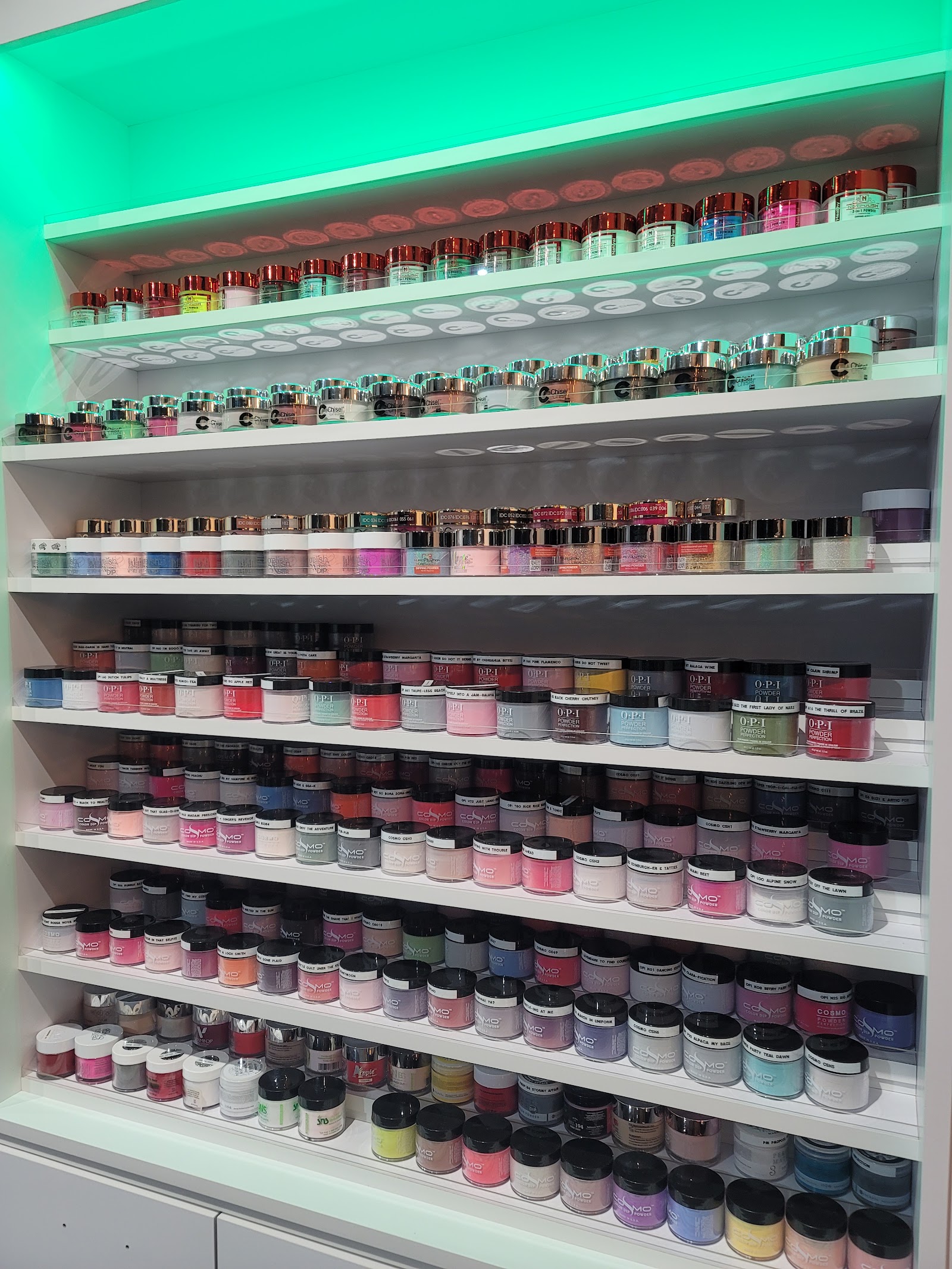 Qticles Nail Salon & Spa nail work in Milwaukee, Wisconsin